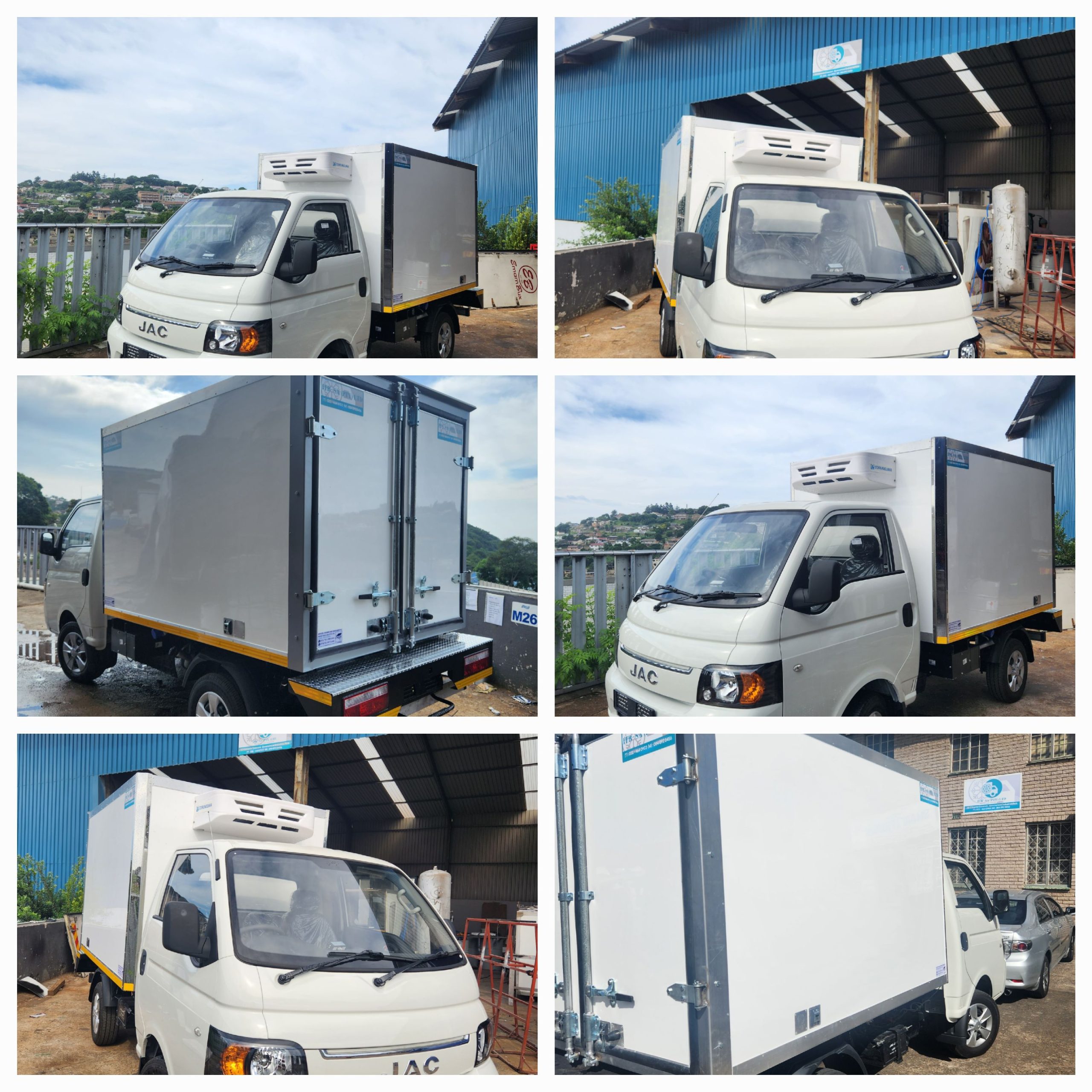 Insulated Bakkie Load Body for Meat Products 0 to -18 Degrees Celsius