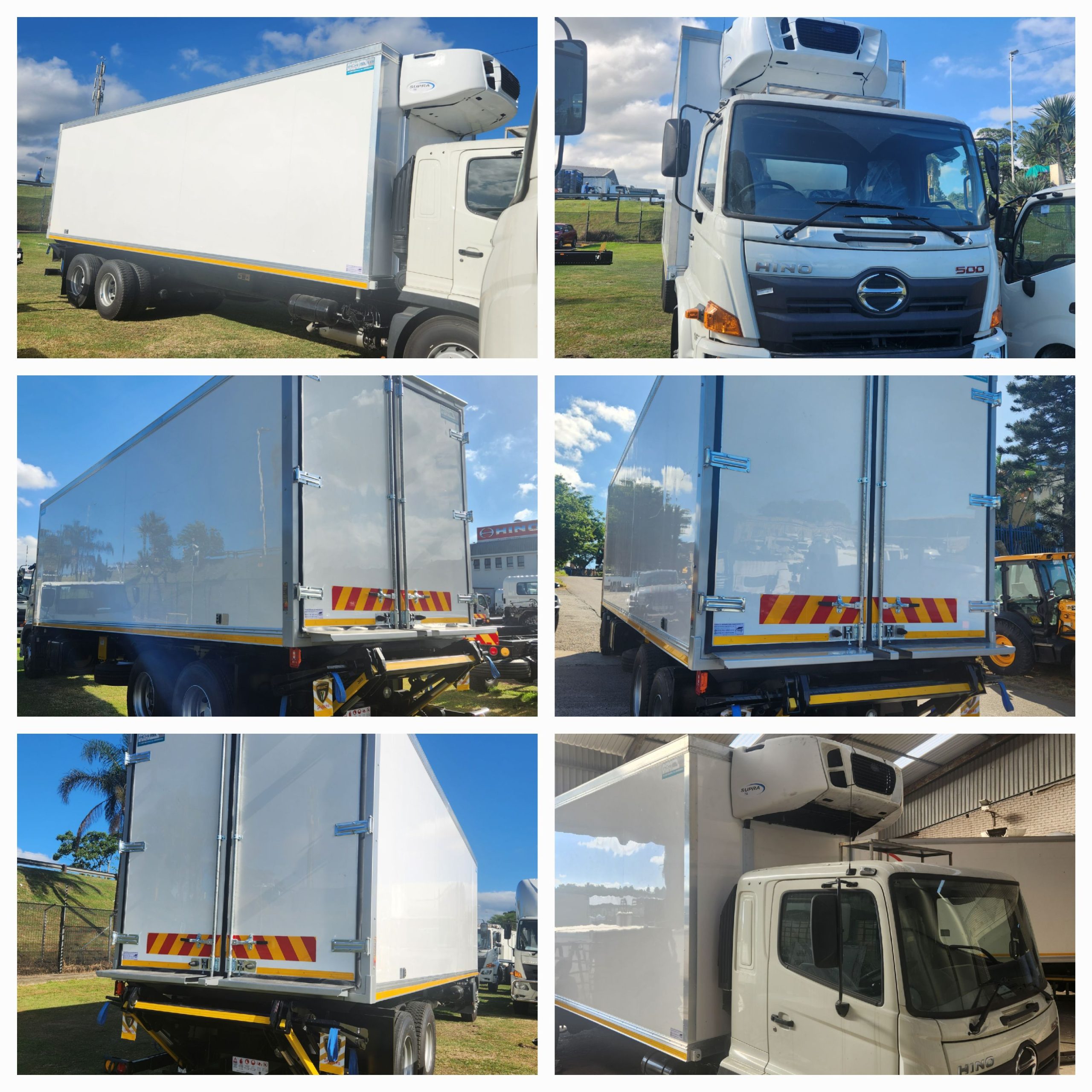 Insulated Load Body with Refrigeartion and Tail-lift for Palletized Loading