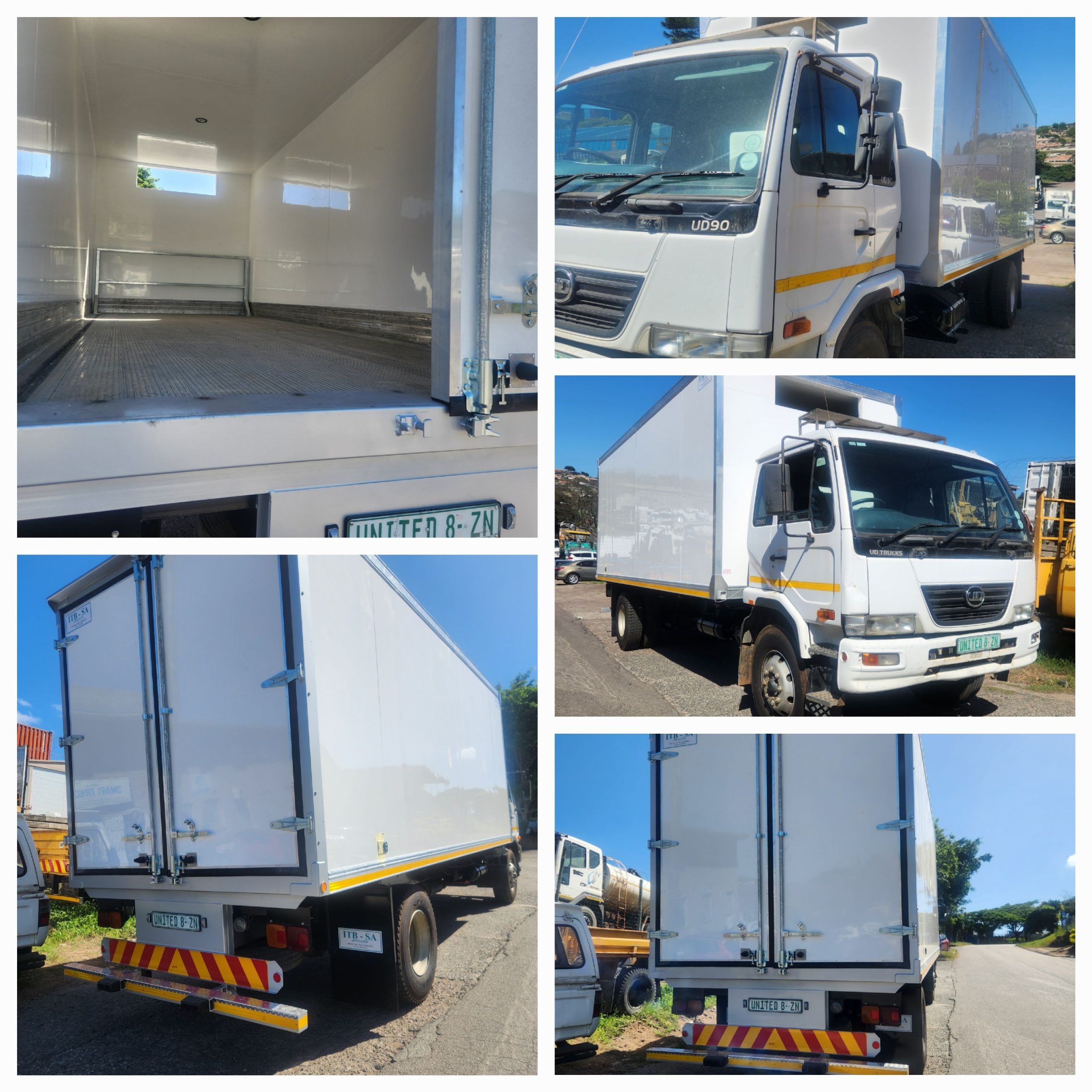 Insulated Load body with Aluminium Flooring for Seafood Products
