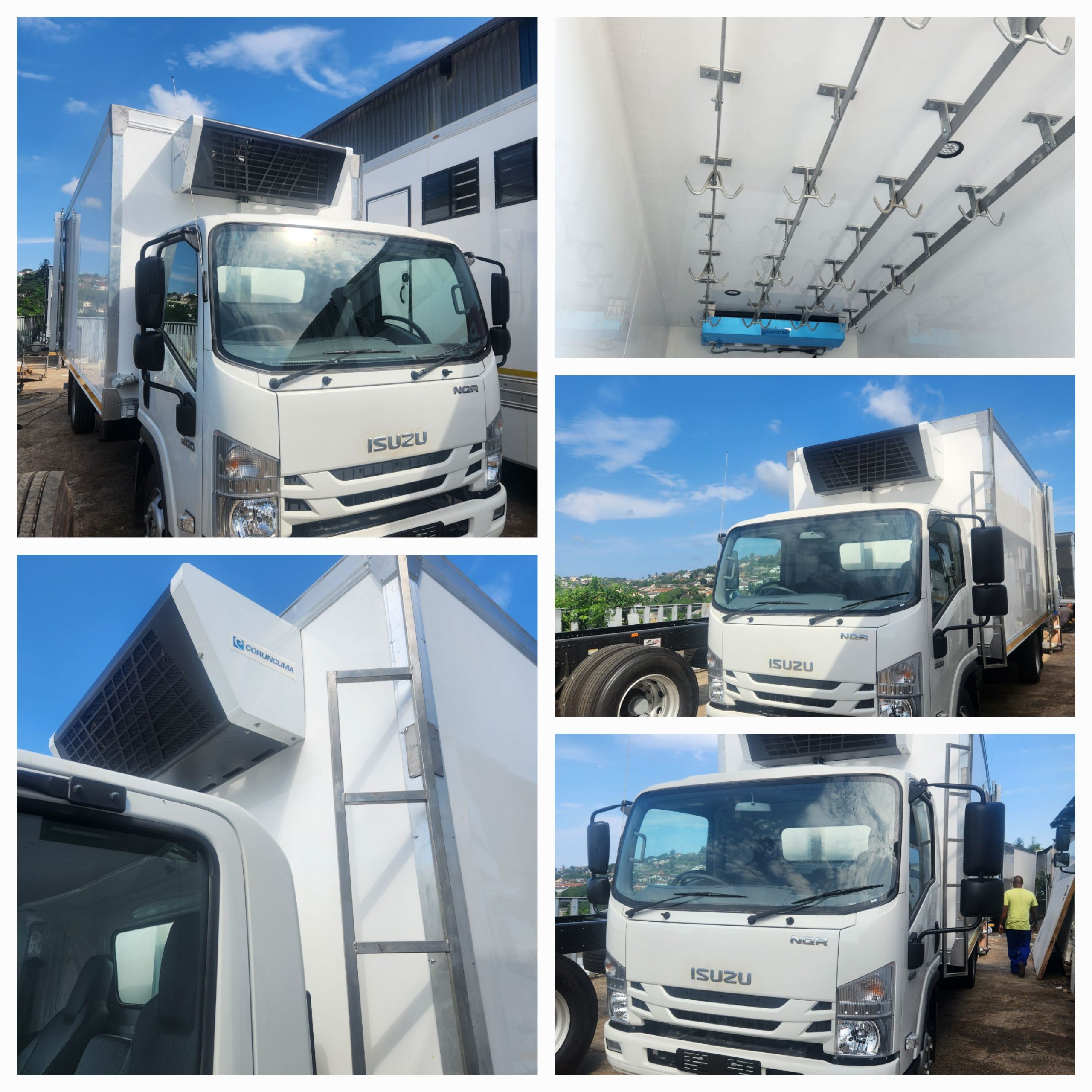 Insulated Meat Hanger Load Body for Hanging Meat transport