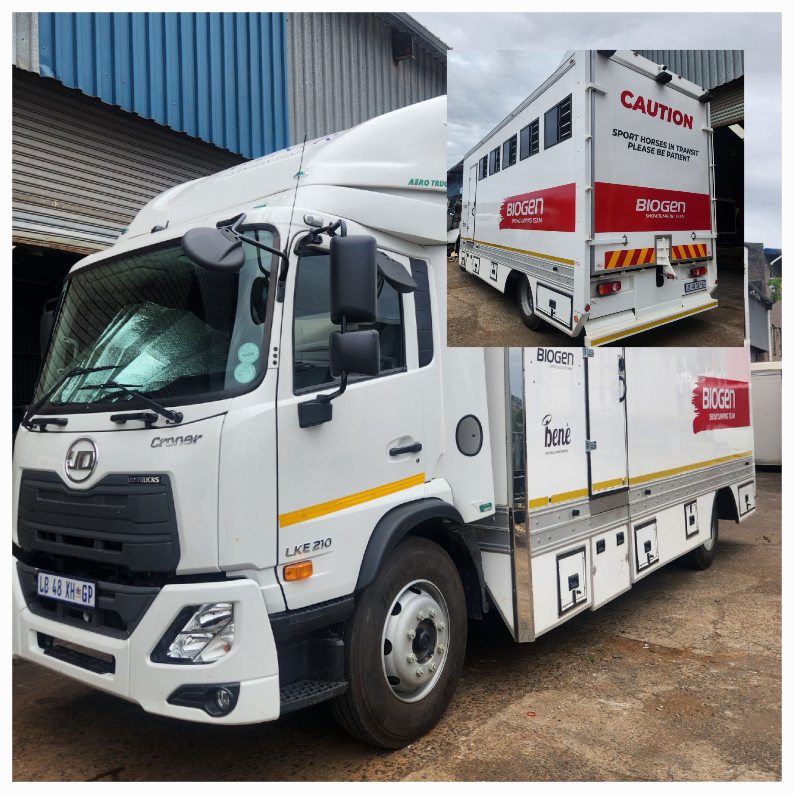 iTB Equiliner , 6 Berth Horse Box Body for Dressage and Show Jumping Horses transport